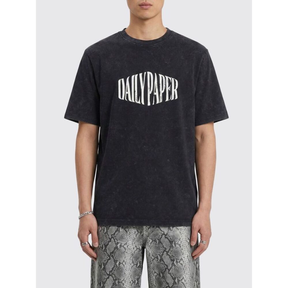 Daily Paper Men Cotton Crew Neck Pullover With Logo Daily Paper